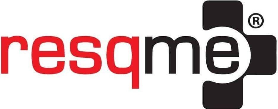 Un logo rouge et noir pour une entreprise appelée resqme