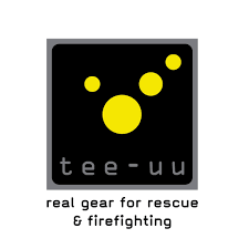 Un logo pour tee-uu, un véritable équipement de sauvetage et de lutte contre les incendies