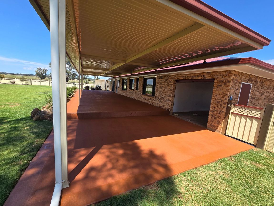 Coloured concrete Dubbo