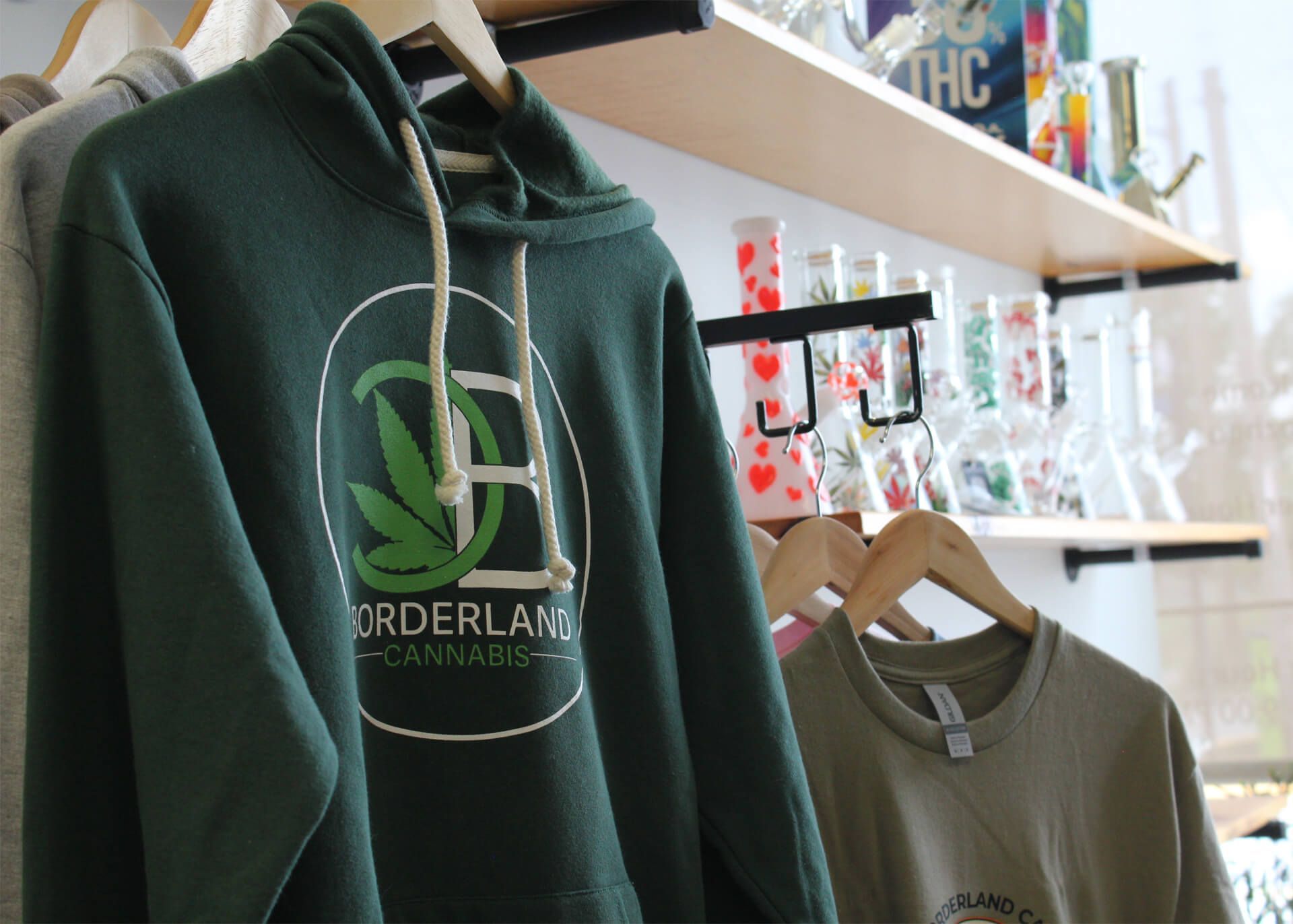 borderland cannabis sweaters