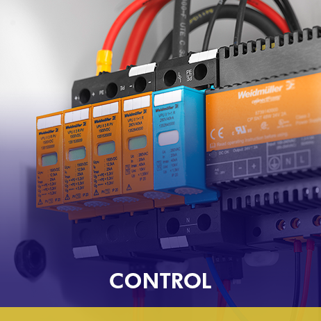 Eelementos y accesorios para tableros Weidmuller