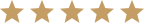 A row of stars on a white background.