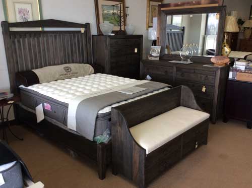 Wooden bed style — Livonia, MI — Chris Furniture