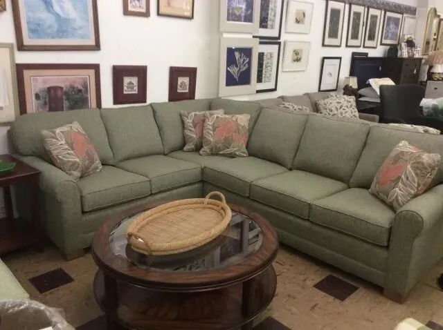 Army green sofa — Livonia, MI — Chris Furniture