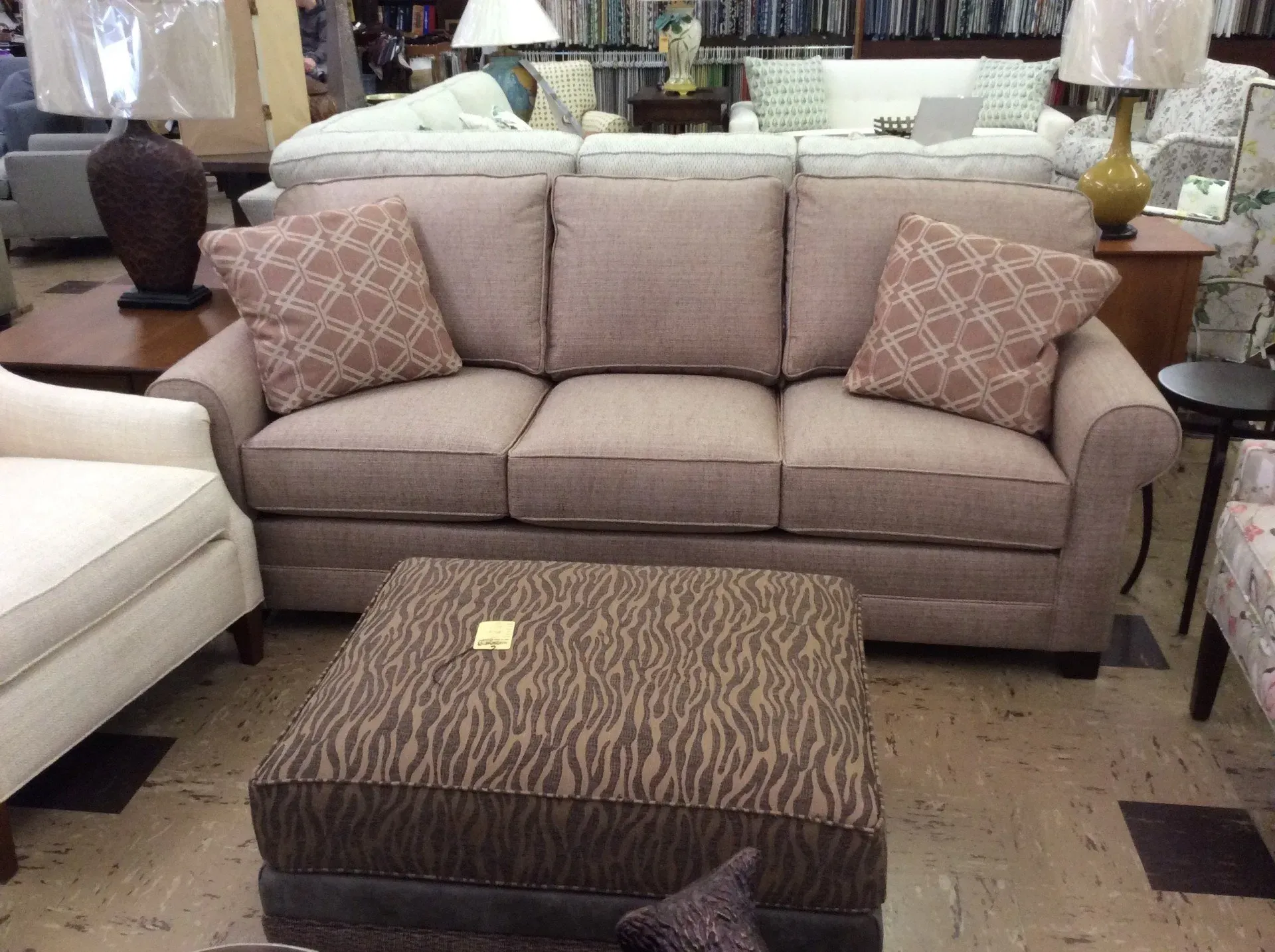 Light maroon couch — Livonia, MI — Chris Furniture