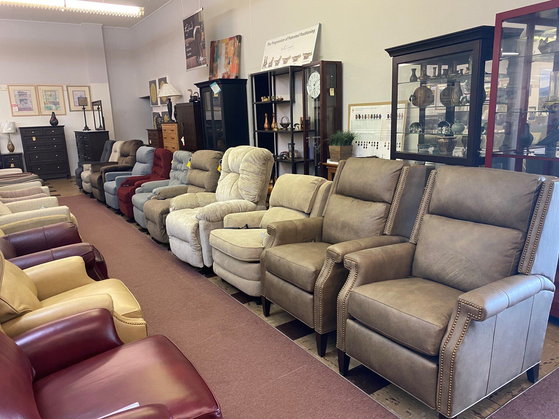 Different Colors Of Recliners — Livonia, MI — Chris Furniture