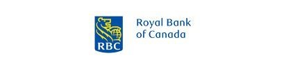 The royal bank of canada logo is blue and yellow