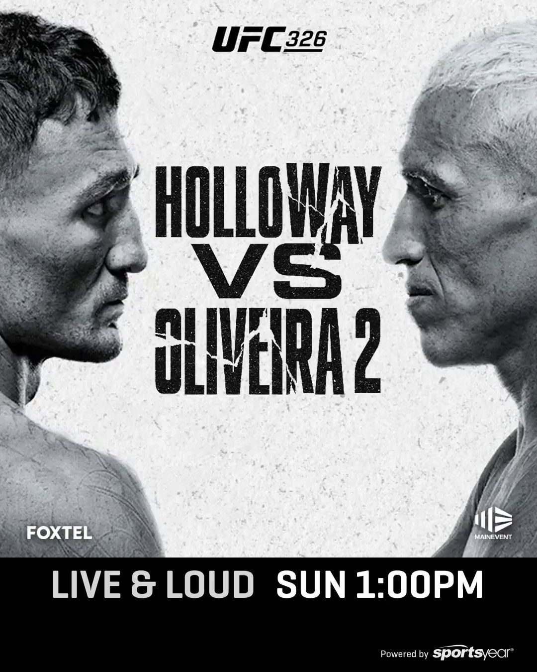 UFC fight night promo featuring two athletes at Mona Vale’s favourite RSL club