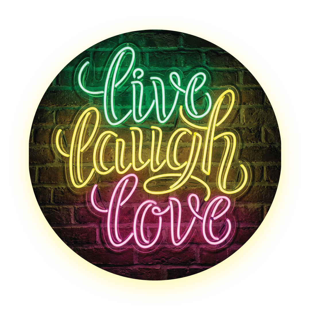 Golden 50K club celebration logo decorated with sparkling confetti elements