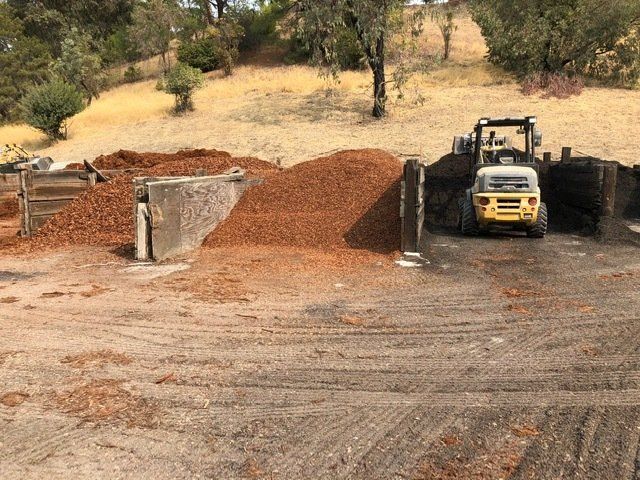 Piles of Mulch — Martinez, CA — MacAlvey's Nursery And Landscape Material