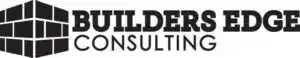 Logo for Builders Edge Consulting, featuring a cube design and text.