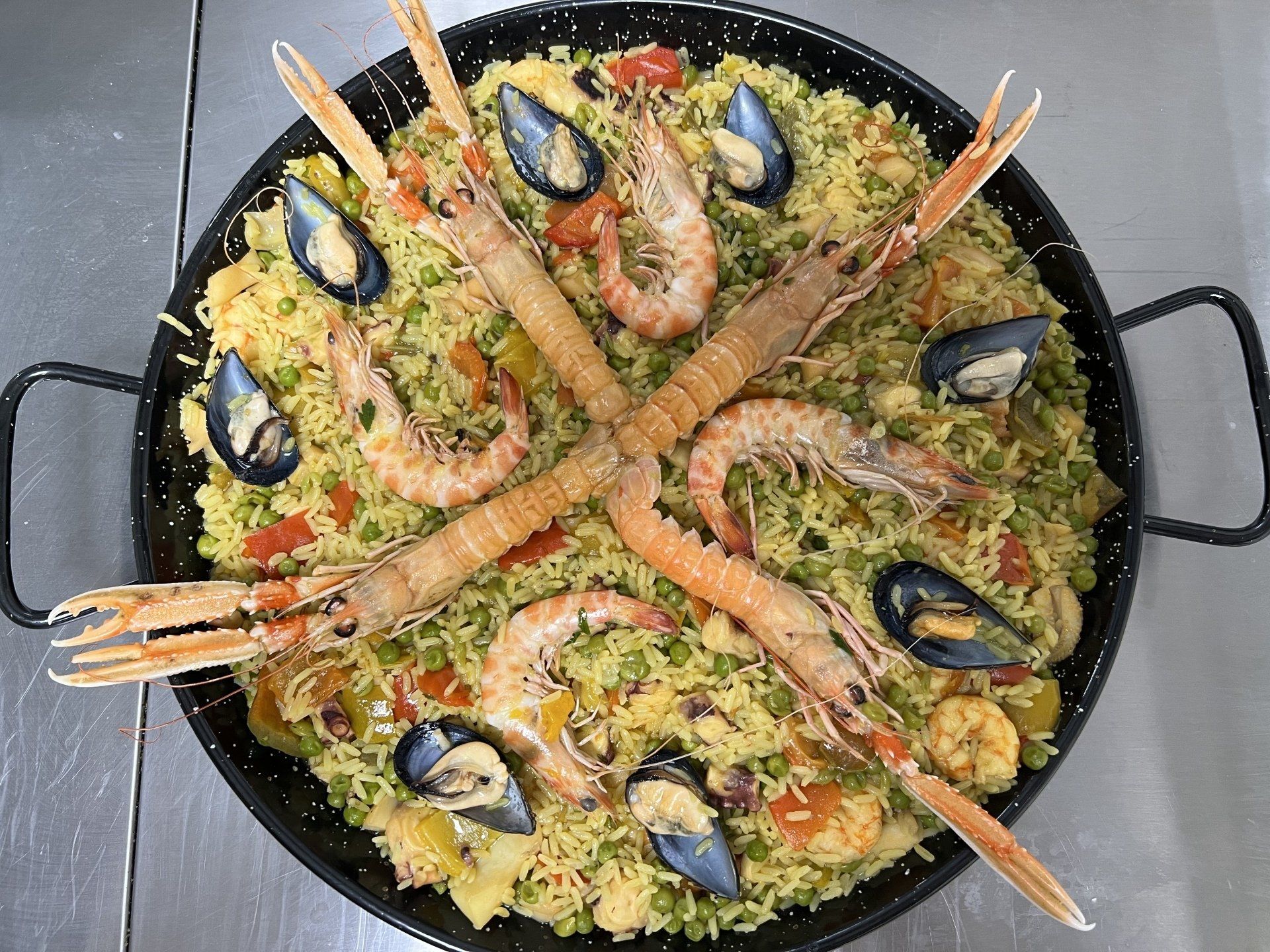 paella di pesce
