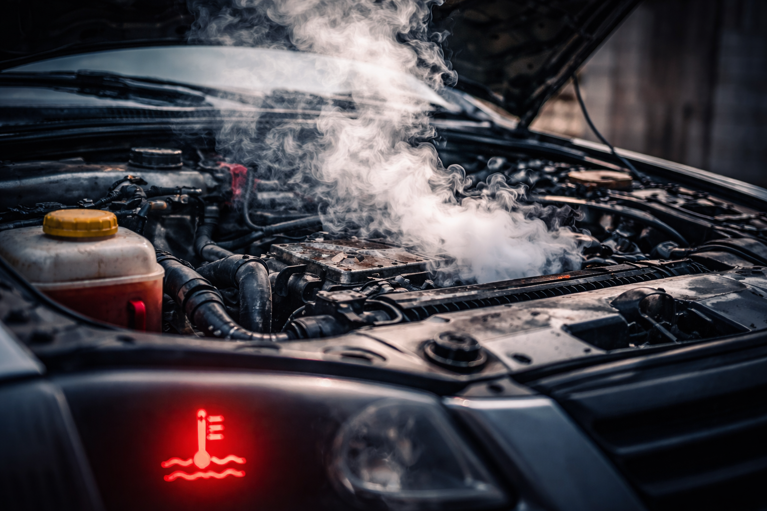 מה לעשות כשהמנוע מתחמם