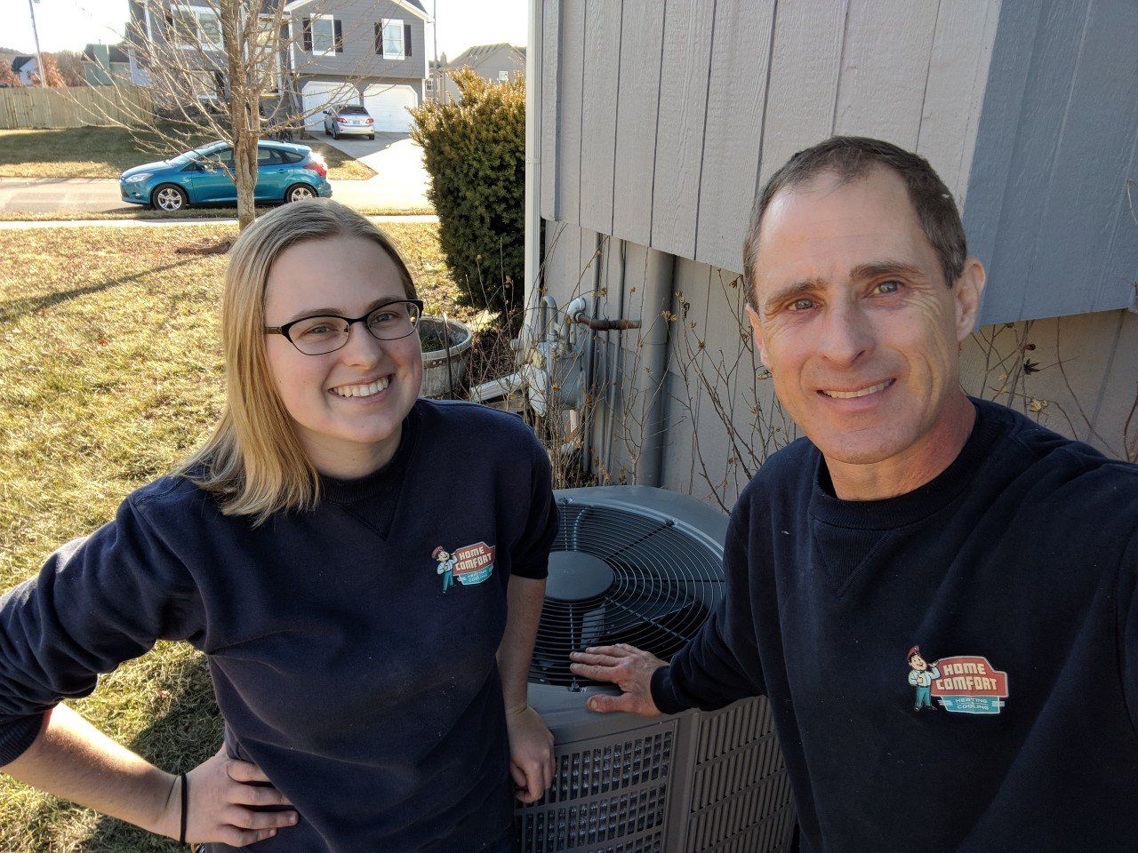 Old Man Working — Lenexa, KS — Home Comfort Heating And Cooling