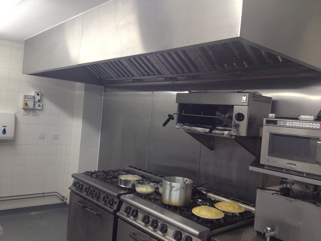 Image of a kitchen with air ventilation system