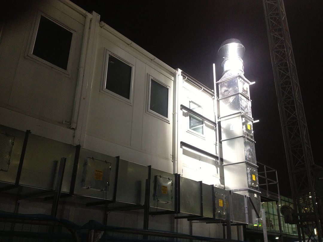 image of a building with air ventilation system