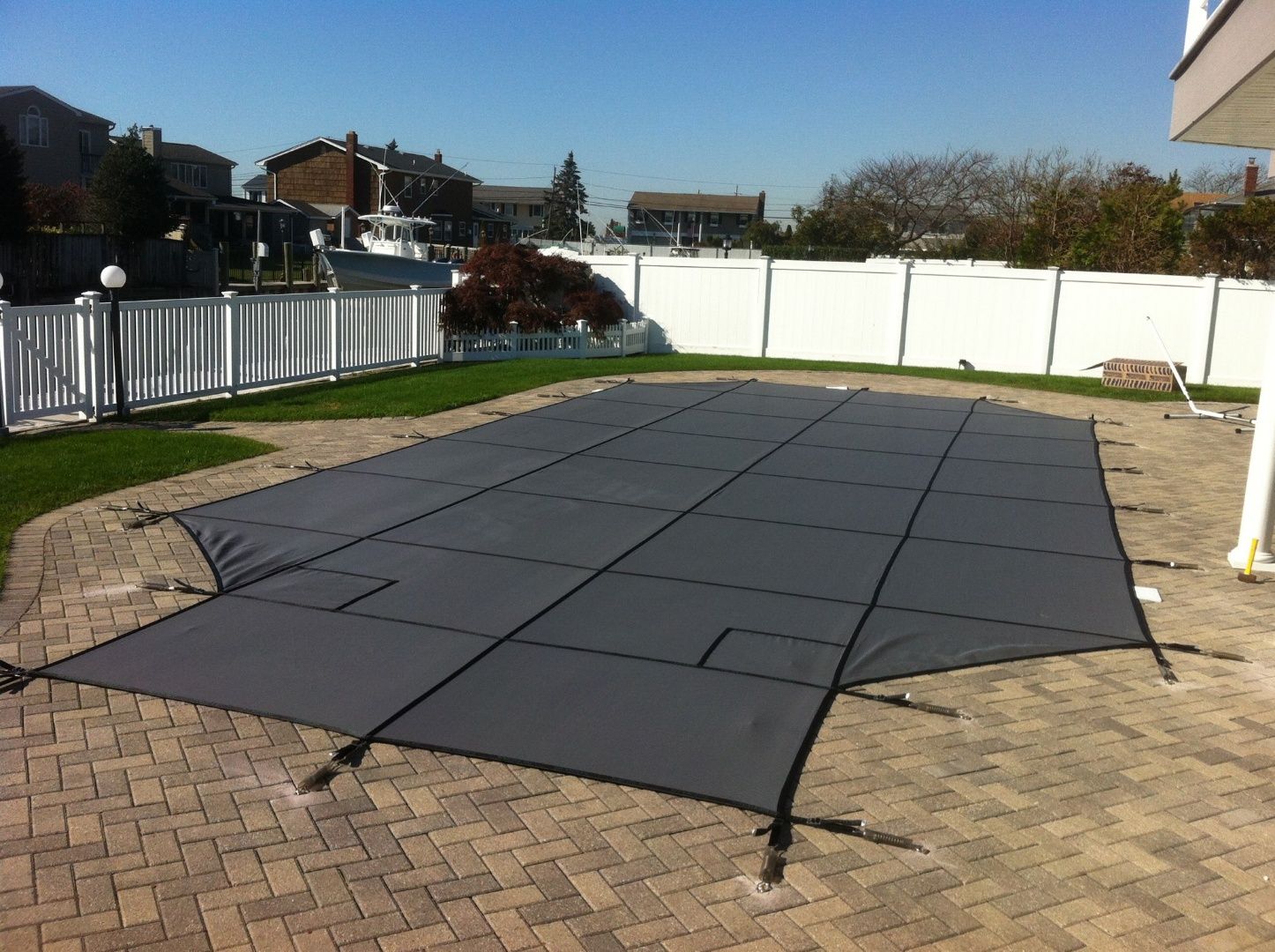 winter pool cover