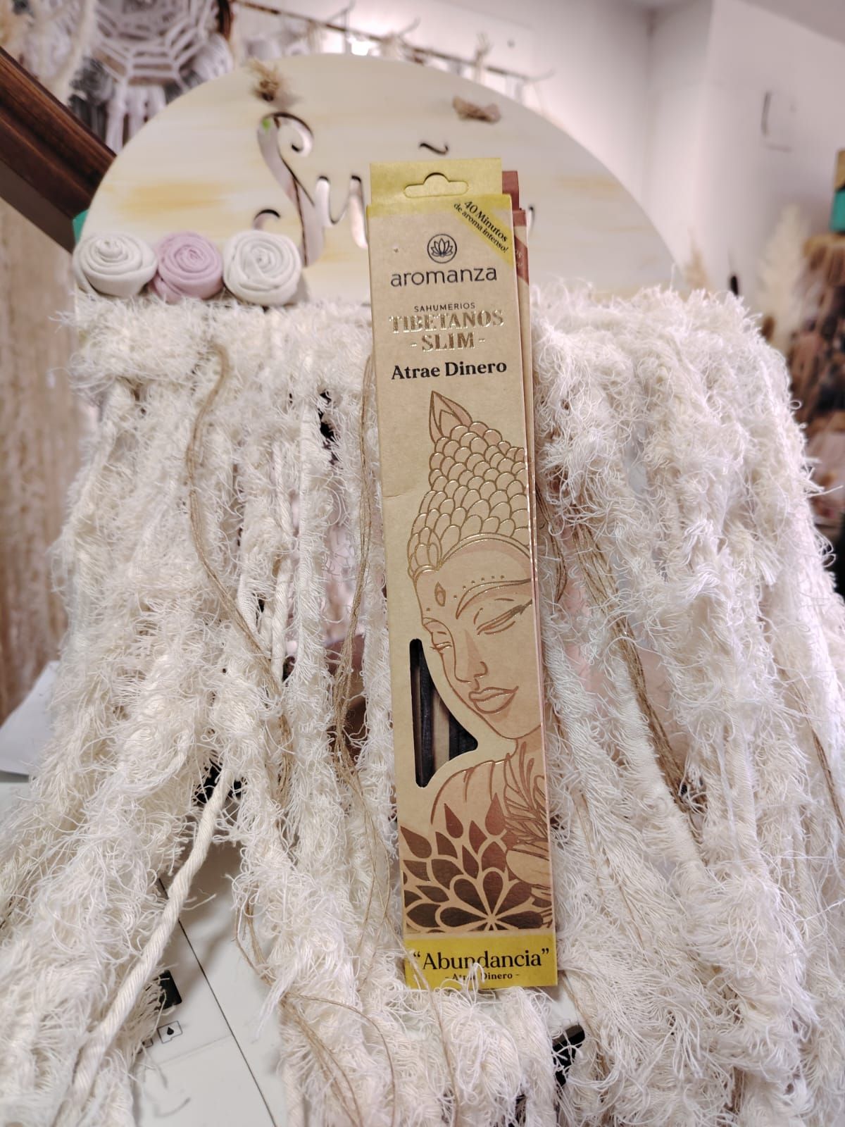 Incense box with Buddha image, 