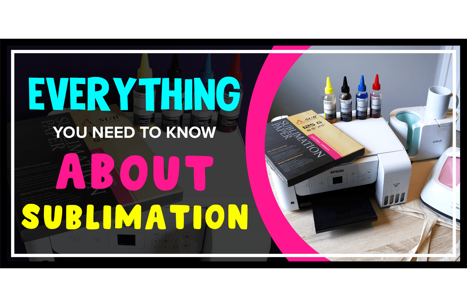 What is Sublimation for Cricut Beginners [Ultimate Guide]