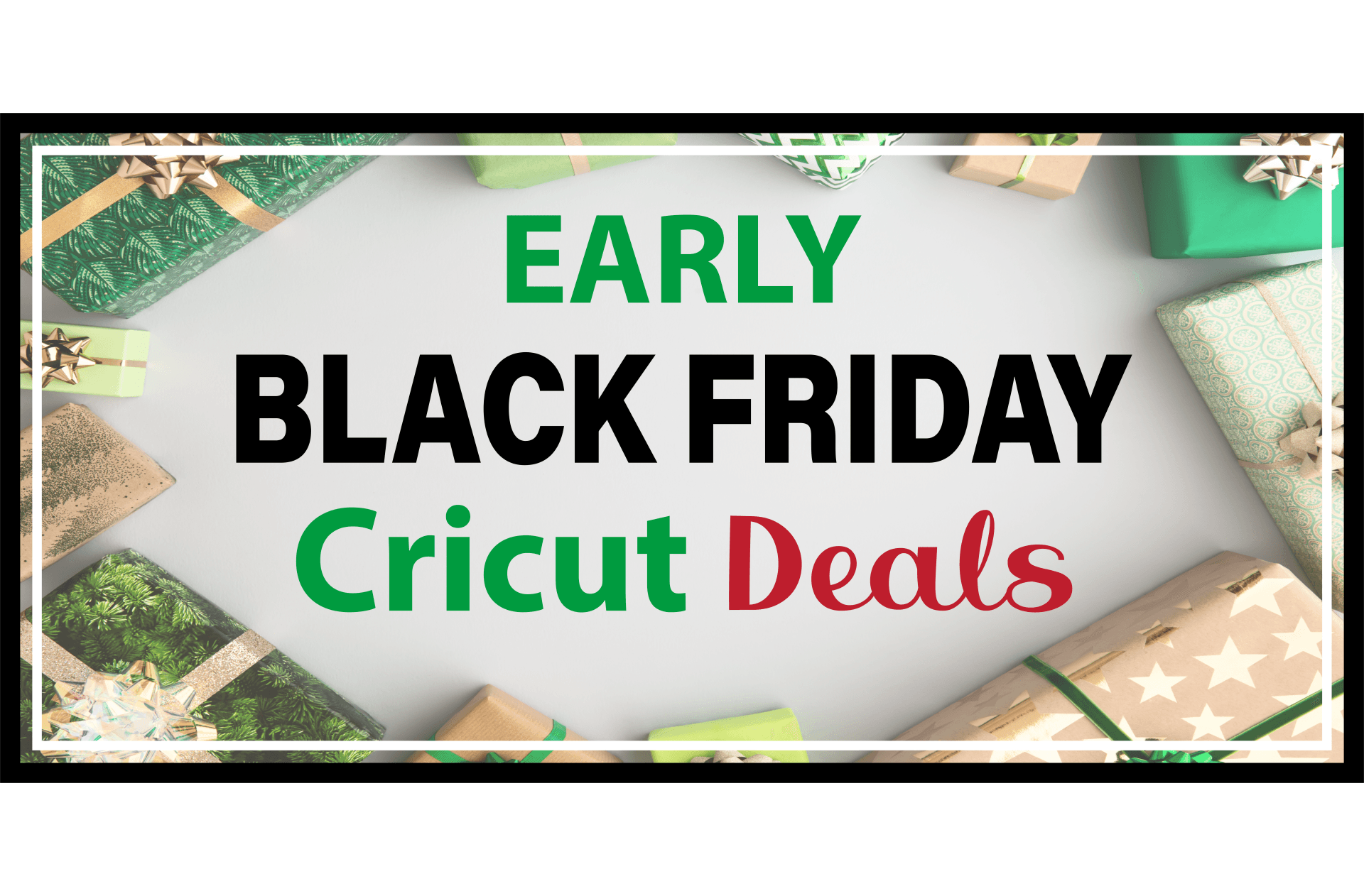 Early Black Friday Cricut Deals 2020