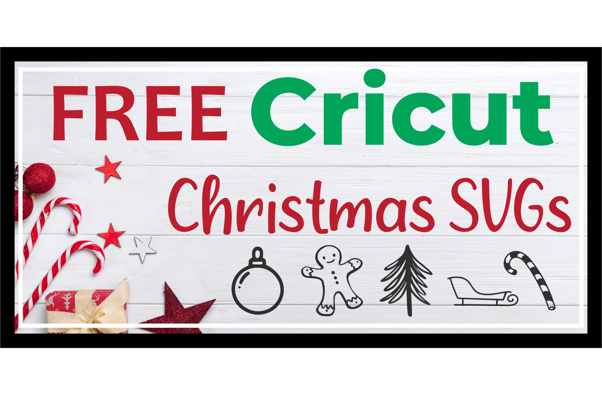 50+ Free Cricut Christmas SVG Files for Cricut Design Space Set 1