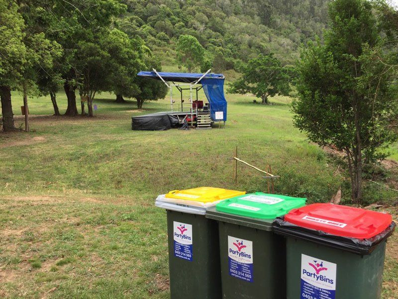 Bin Hire on the Sunshine Coast Party Bins Pty Ltd