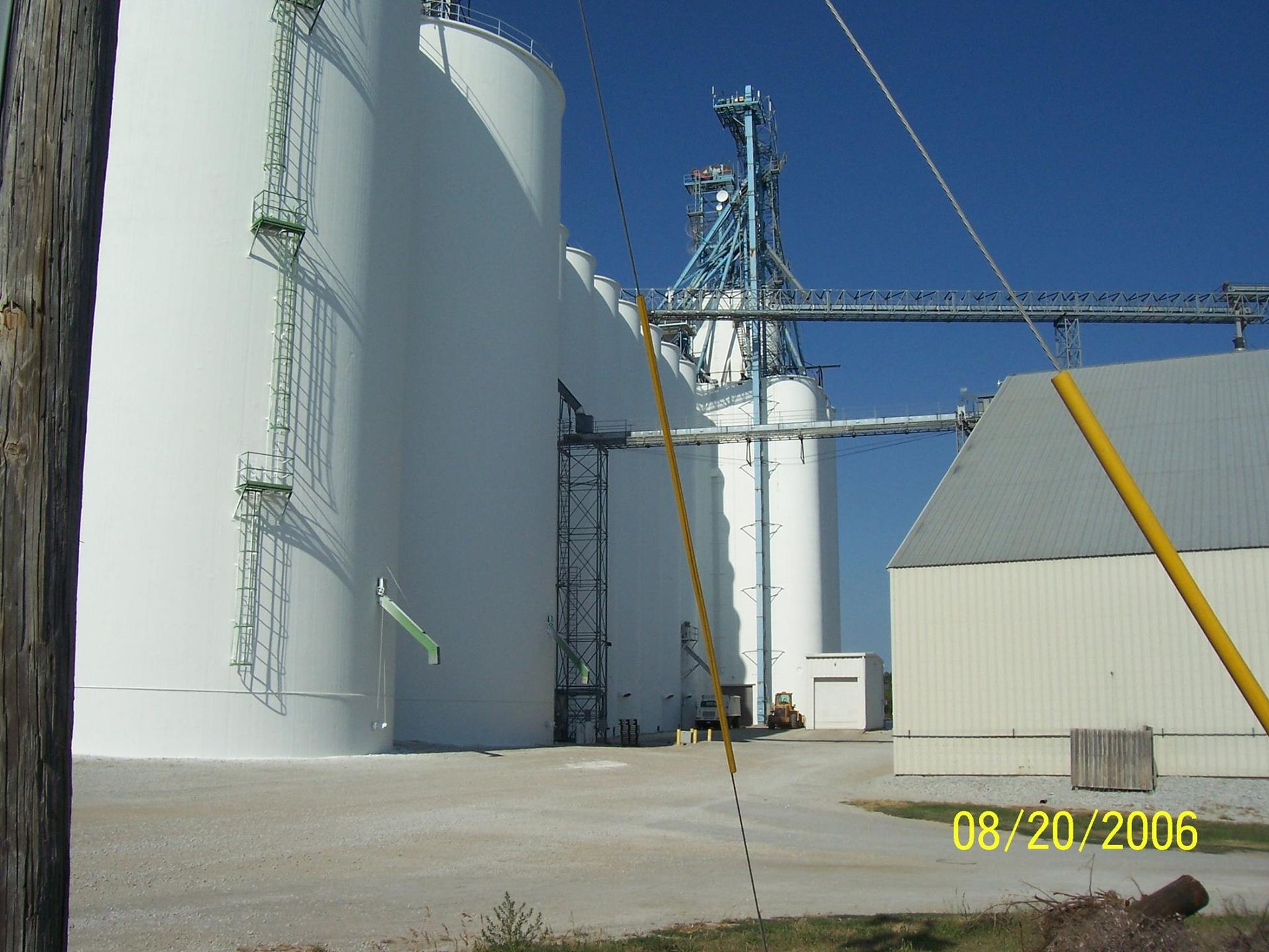 agricultural grain storage painting