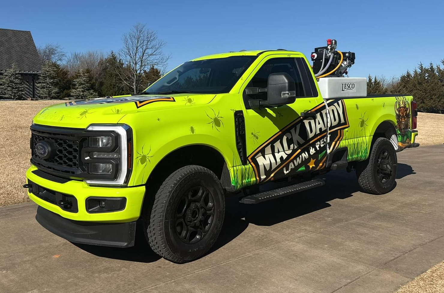 Mack Daddy Lawn & Pest Logo