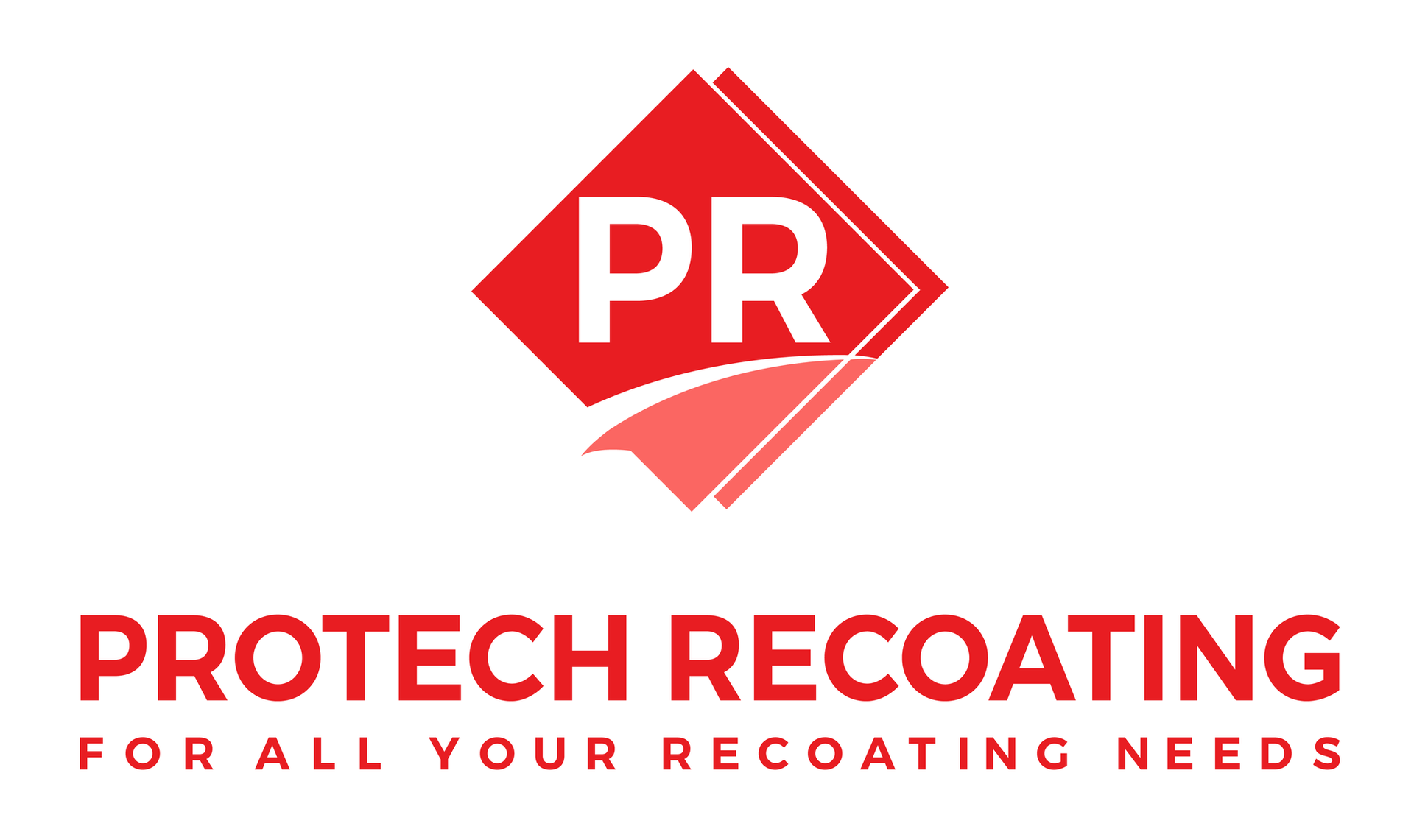 The logo for protech recoating for all your recoating needs