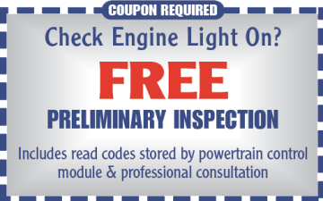 Check Engine Light Coupon  | Jenkins Automotive