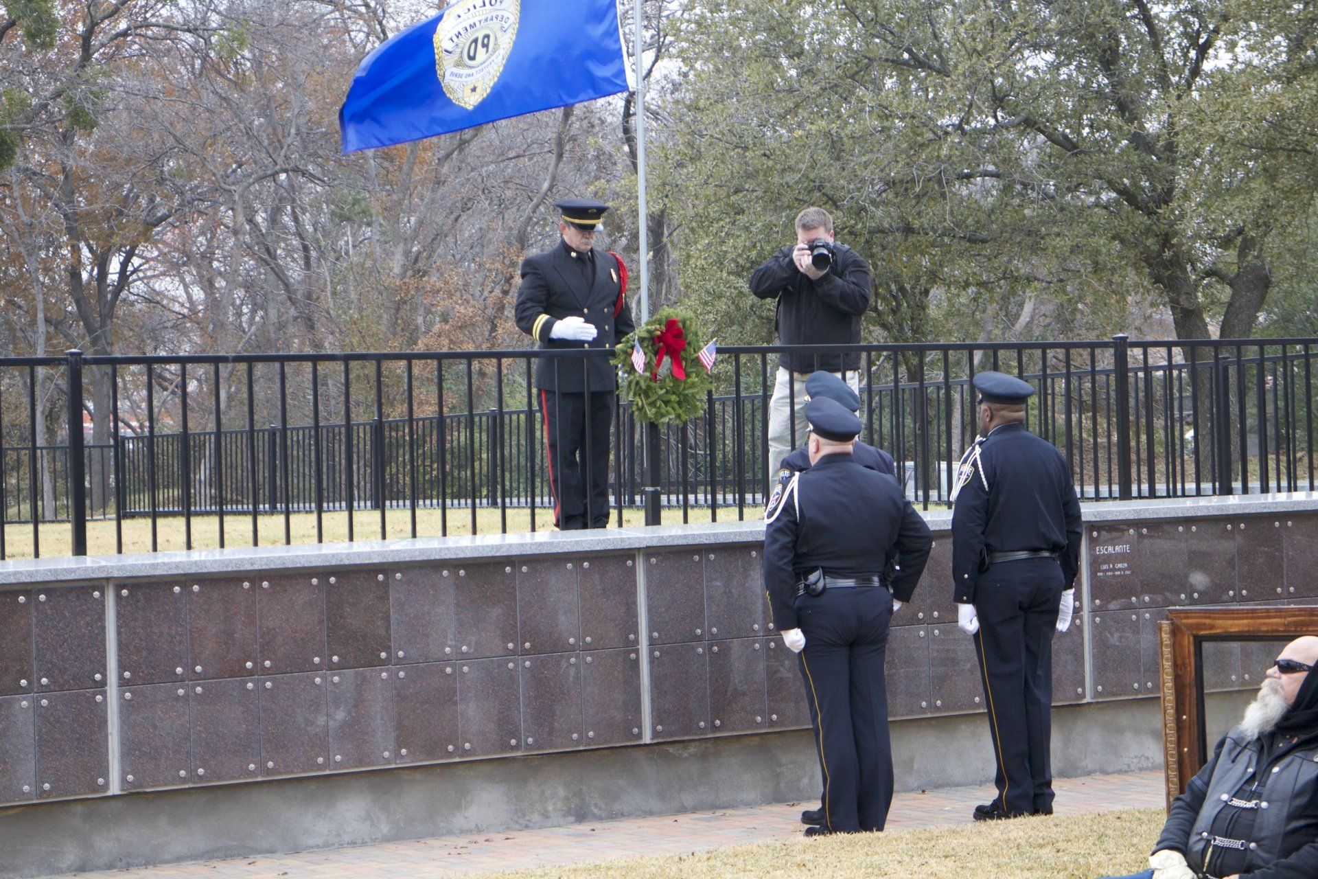veterans' ceremony burial