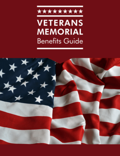 burial benefits for veteran's booklet cover