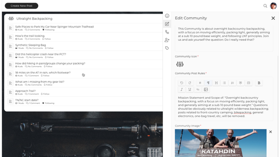 Interactive Community Screenshot