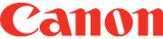 The canon logo is red on a white background.