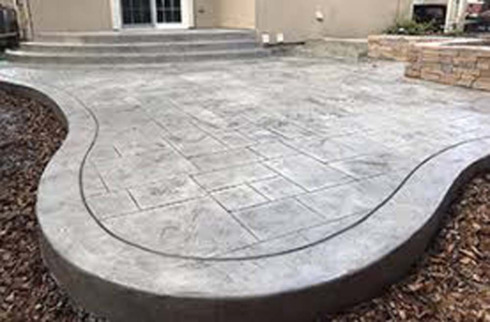 Patio Made out of Concrete