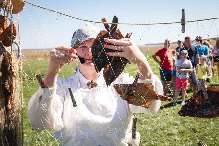 Izklaides Zvejnieku sētā Dieniņas