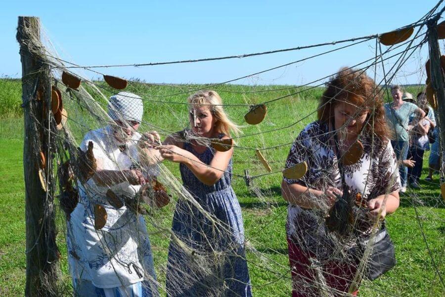 Izklaides Zvejnieku sētā Dieniņas