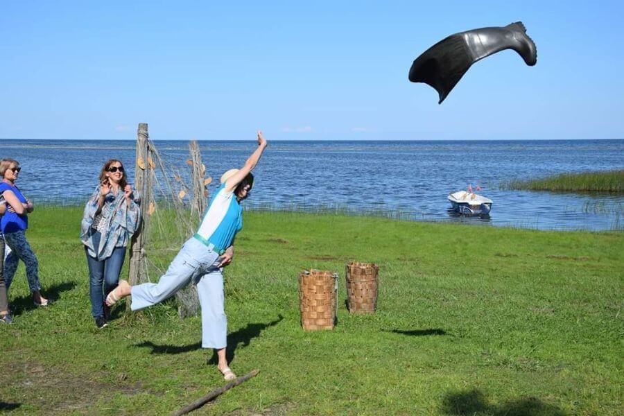 Izklaides Zvejnieku sētā Dieniņas