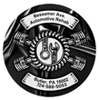 A black and white logo for bessemer ave. automotive rehab