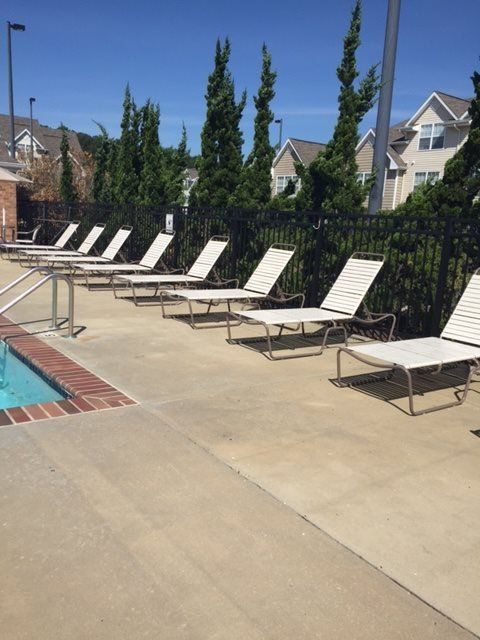 Lawn Chairs at Suites at Port Warwick