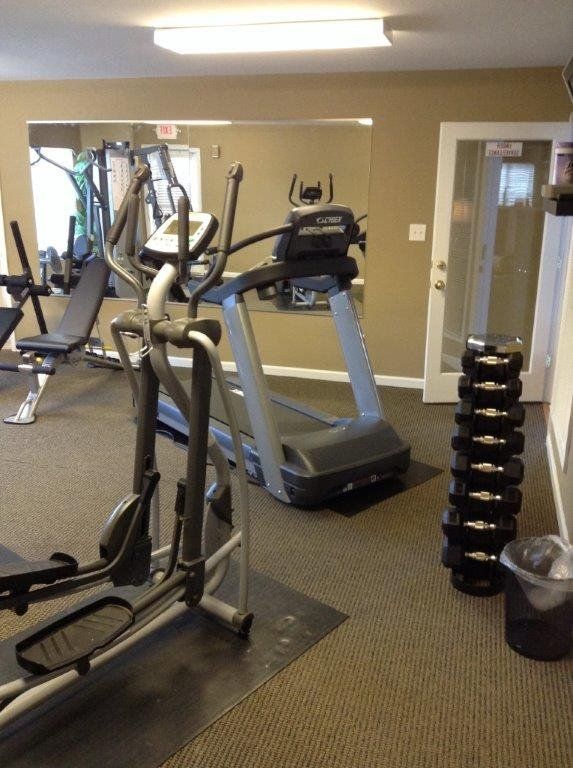 Gym at Suites at Port Warwick