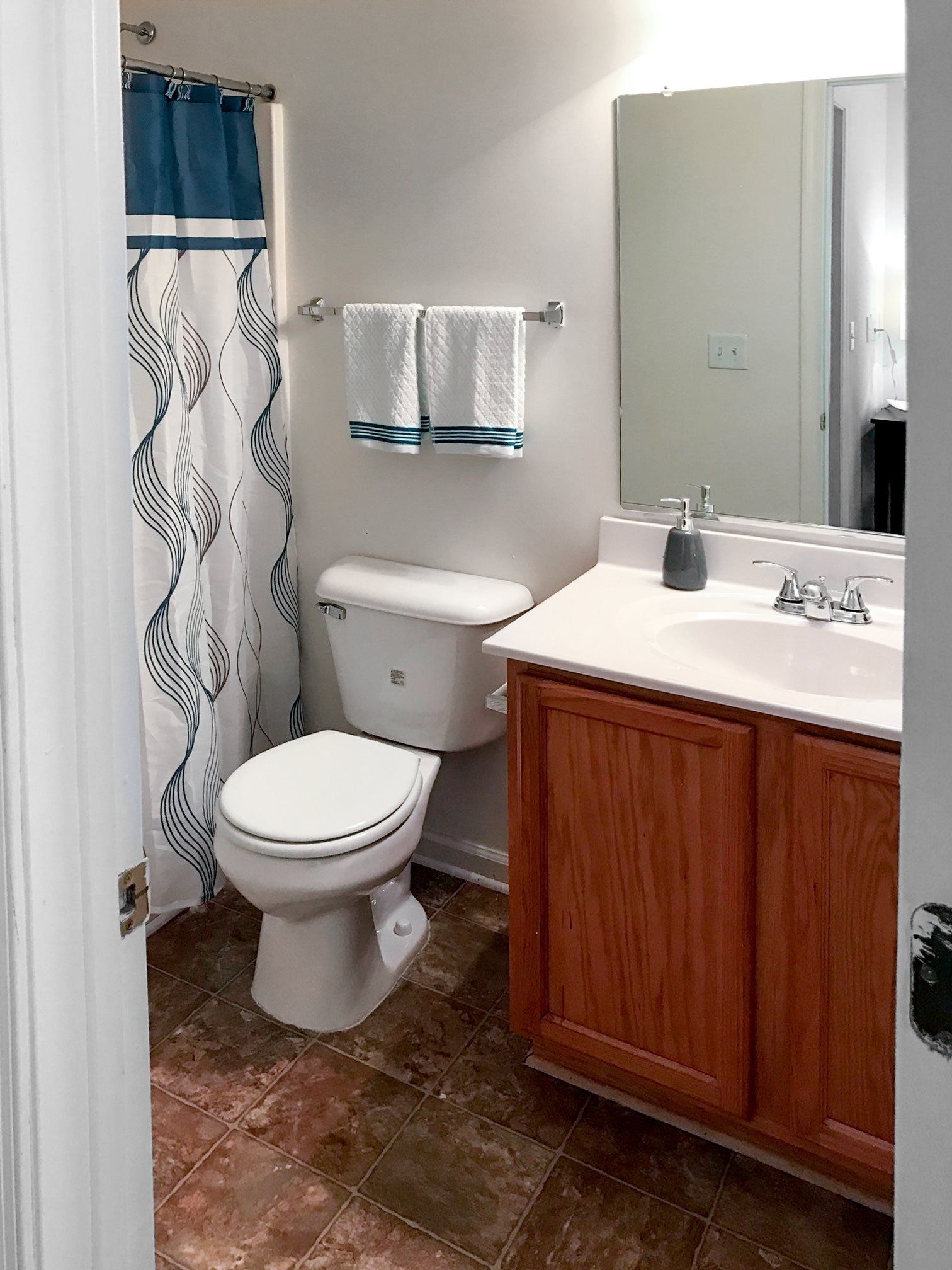 Bathroom at Suites at Port Warwick