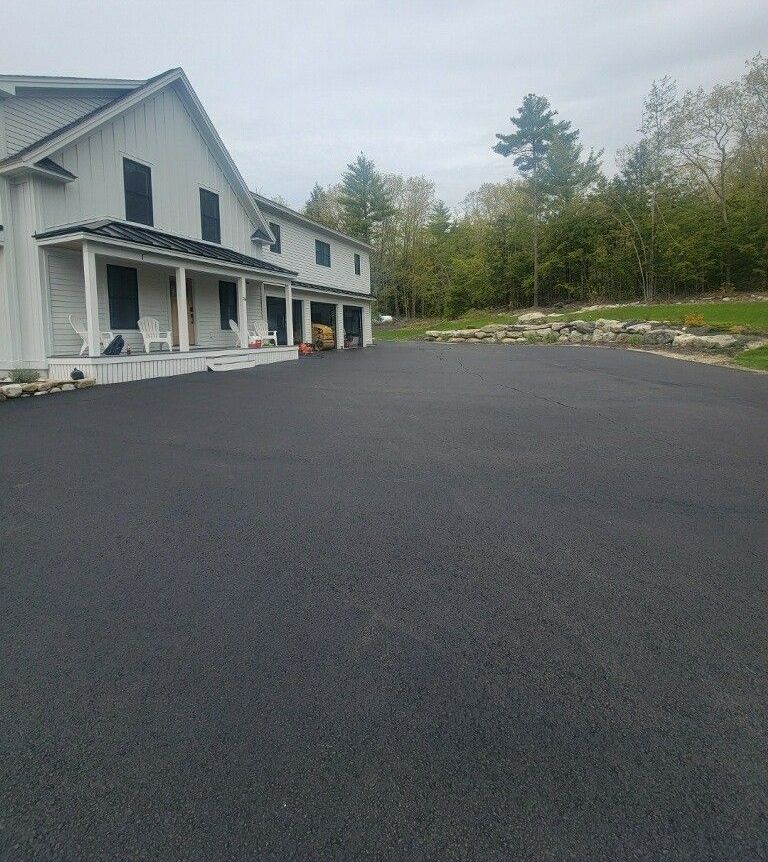 Driveway Asphalt Coating — Windham, ME — Pine State Asphalt