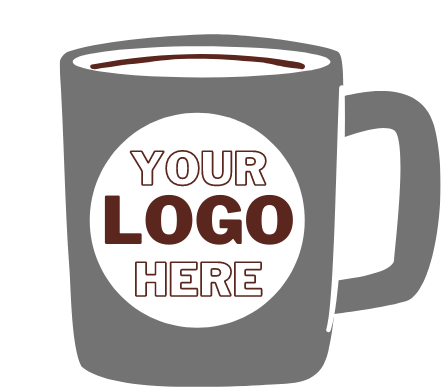 custom mug logo
