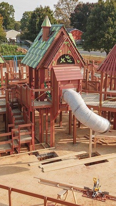 White cosmos flower with yellow center, set in a field of colorful blooms.