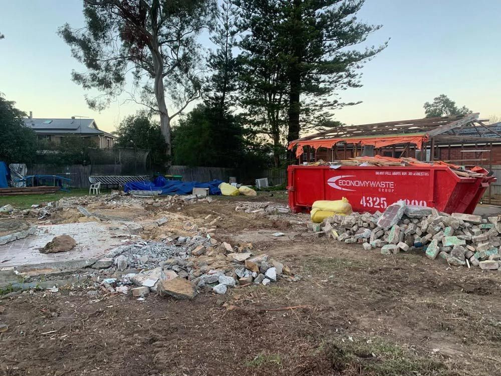 Sorting of Waste in A Renovated Site