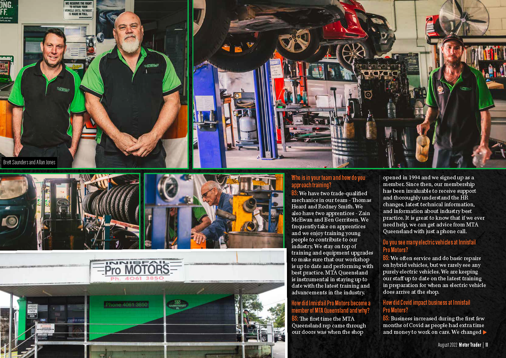 A Woman is Working on a Car Engine in a Garage — Innisfail Pro Motors In Innisfail, QLD