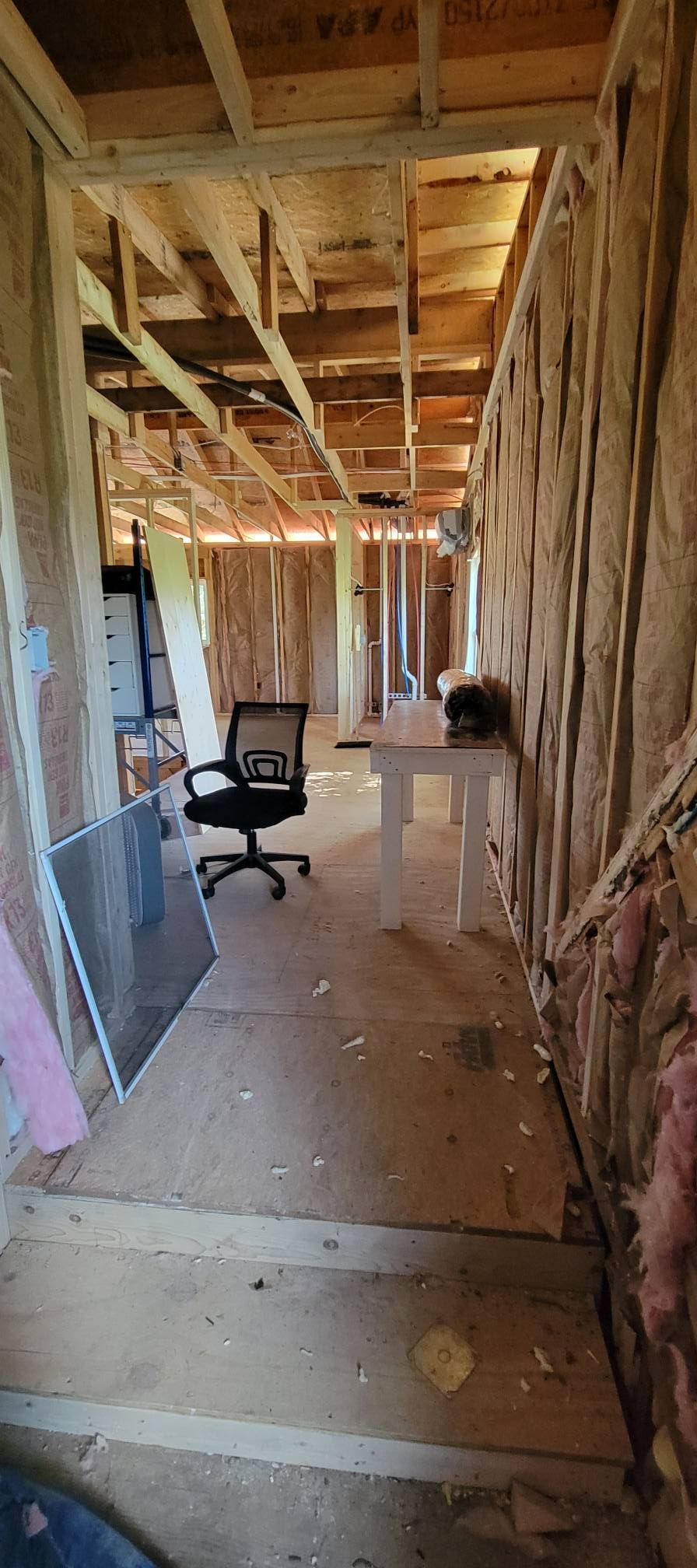 Interior of A Room Under Construction — Walnut Grove, MO — Big Rock Construction Interior of A Room Under Construction — Walnut Grove, MO — Big Rock Construction