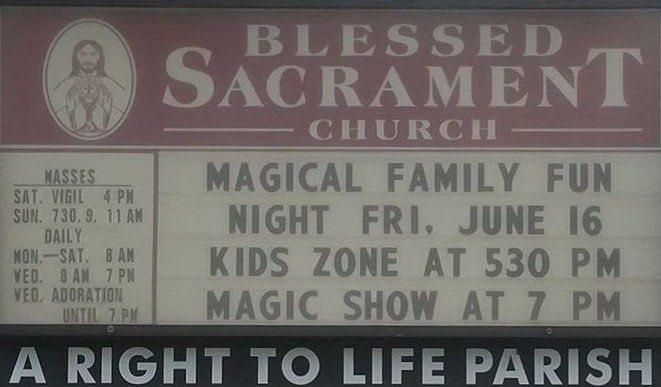 Church shows