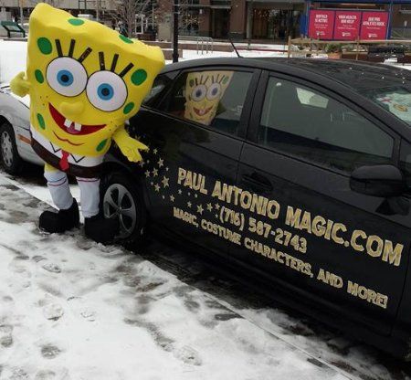 its a sponge guy and my car